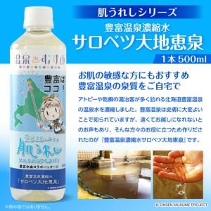 ふるさと納税 豊富温泉 濃縮温泉水 サロベツ大地恵泉 (500ml×6本) 北海道豊富町_1