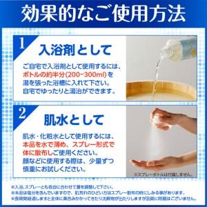 ふるさと納税 豊富温泉 濃縮温泉水 サロベツ大地恵泉 (500ml×6本) 北海道豊富町_2