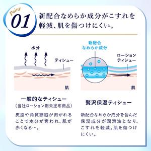 ふるさと納税 【2ヵ月連続お届け・計60箱】エリエール 贅沢保湿 200W3P 10パック ティッシュペーパー 箱ティッシュ ボックスティッシュ 保湿成分.. 北海道赤平市の画像