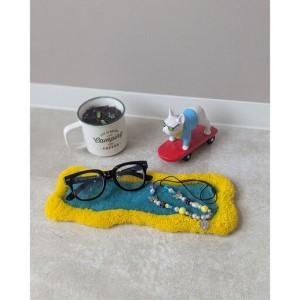 ふるさと納税 【オーダーメイド】タフティングでつくる世界に1つのオリジナルラグ小物　写真からデザインすることもできます！縦３０ｃｍ.. 愛知県名古屋市_3
