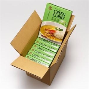 ふるさと納税 美味安心グリーンカレーレトルト 7箱_惣菜・加工品 カレー  _【1555428】 千葉県いすみ市の画像