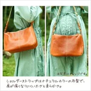 ふるさと納税 【カラー選択要】バック かばん 「本革ショルダーバッグ」本革osampoショルダーバッグ HARUHINO 76-008 奈良県奈良市の画像