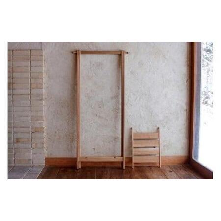 ふるさと納税 ハンガーラック 国産材 木製 収納ラック 木製家具 木工製品 飛騨の家具 飛騨家具 無垢 おしゃれ 人気 おすすめ 新生活【オークヴ.. 岐阜県高山市