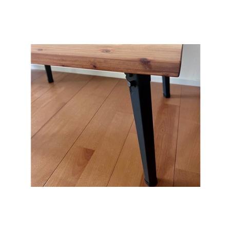 ふるさと納税 ヴィンテージなキッズのローテーブル（45cm×65cm×32cm）【配達不可：離島】 岡山県里庄町_2