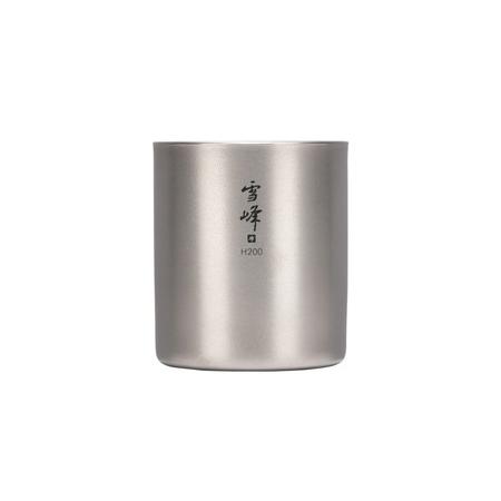 【未使用品】雪峰ワンセット ふるさと納税 スノーピーク スタッキングマグ 雪峰H200 TW-124 Snow