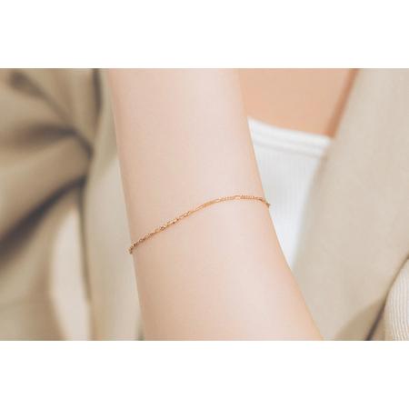 ふるさと納税 【L&Co.】K10 キヘイチェーンブレスレット (75-3313) 山梨県甲府市_2