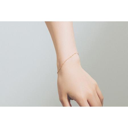ふるさと納税 【L&Co.】K10 キヘイチェーンブレスレット (75-3313) 山梨県甲府市_3