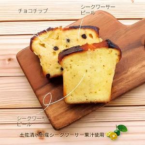 ふるさと納税 シークワーサーパウンドケーキ(4個入り)とシークワーサー果汁セット(300ml) チョコチップ 洋菓子 焼き菓子 ケーキ スイーツ デ.. 高知県土佐清水市_1
