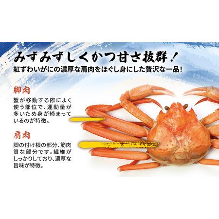 ふるさと納税 【累計申込14，000缶 突破！】缶詰 かに 紅ずわいがに 脚肉付 120g × 3缶 セット 宮城県亘理町_2
