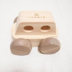 ふるさと納税 国産檜 おもちゃ IKONIH／アイコニー オルゴールカー 和歌山県高野町の画像