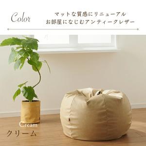 ふるさと納税 【クリーム】オニオン170リットル 　アンティークレザーカバーセット 愛知県田原市_2