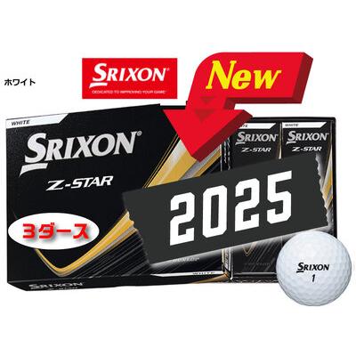 ふるさと納税 スリクソン Z-STAR9 ゴルフボール ホワイト 3ダース36球 [丹波市製造] ゴルフボール スリクソン 兵庫県丹波市