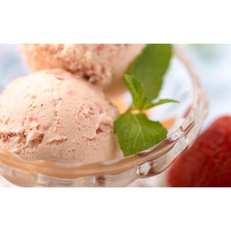 ふるさと納税 【全3回定期便】福岡産 あまおう ジェラート 1000ml [ADBW048] あまおう ジェラート 福岡県桂川町の画像