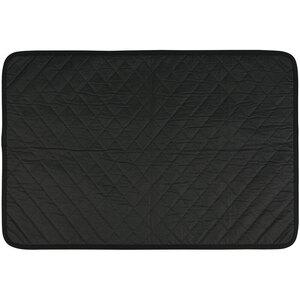 ふるさと納税 マット ペットグッズ [吸水防水丸洗いトイレマット] 60×90cm ペットマット ペット用品 抗菌 吸水 防水 丸洗い 黒マット 防水.. 奈良県奈良市