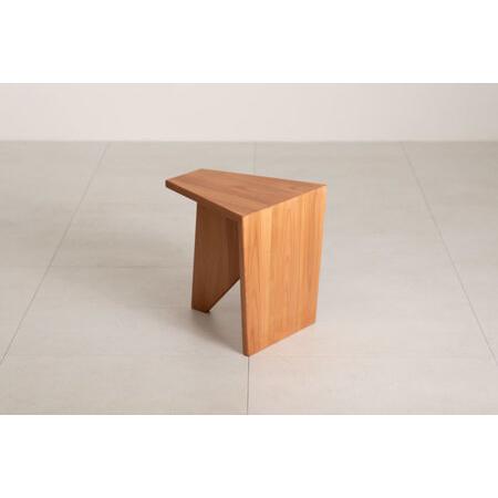 ふるさと納税 家具 椅子 Grain Stool 柿渋 1点 [丸平木材 宮城県 南三陸町 30bf0005-b] 宮城県南三陸町_1