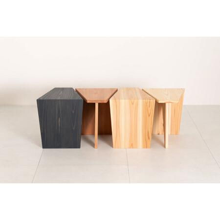 ふるさと納税 家具 椅子 Grain Stool 柿渋 1点 [丸平木材 宮城県 南三陸町 30bf0005-b] 宮城県南三陸町_3