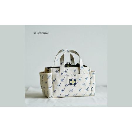 ふるさと納税 木の庄帆布 ミルクトートラウンドバッグ#99 MONOGRAM