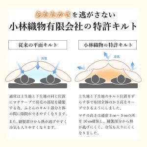 ふるさと納税 【完全立体キルト】羽毛掛けふとん（ ダブル ）きなり色 ポーランド産ホワイトダックダウン93％【創業100年】 羽毛布団 寝具 .. 山梨県富士吉田市