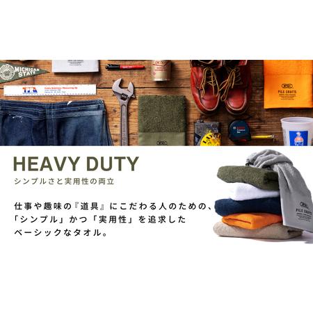 ふるさと納税 PILE CRAFTS 3枚組 オレンジ フェイスタオル 大阪府泉佐野市の画像