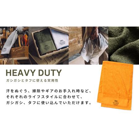 ふるさと納税 PILE CRAFTS 3枚組 オレンジ フェイスタオル 大阪府泉佐野市の画像