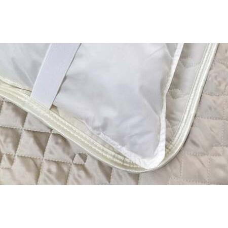 ふるさと納税 【アイボリー】シルクサテン100％ まくらパッドS【35×50cm】2枚組 枕パッド まくらパッド まくらカバー 大阪府阪南市