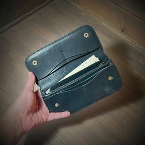 ふるさと納税 ラフテール【トラッカー　ロングウォレット】BK　　CW-TR-BK-L_装飾品・工芸品 財布 服飾小物 _【1584840】 茨城県ひたちなか市の画像