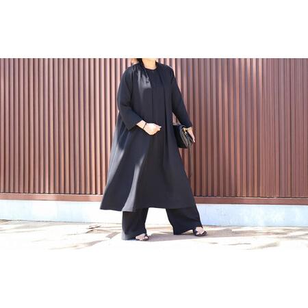 ふるさと納税 ワンピース 寄り添うワンピース ブラックフォーマル [ANGD005] ワンピース 岐阜県岐阜市の画像