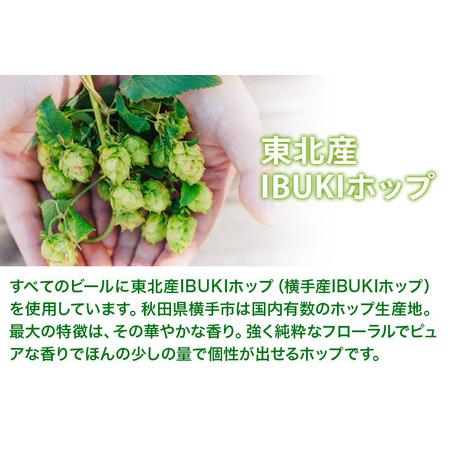 ふるさと納税 《定期便3ヶ月》【秋田の地ビール】秋田あくらビール あきた吟醸ビール 6本セット(330ml×計6本) 秋田県秋田市_4