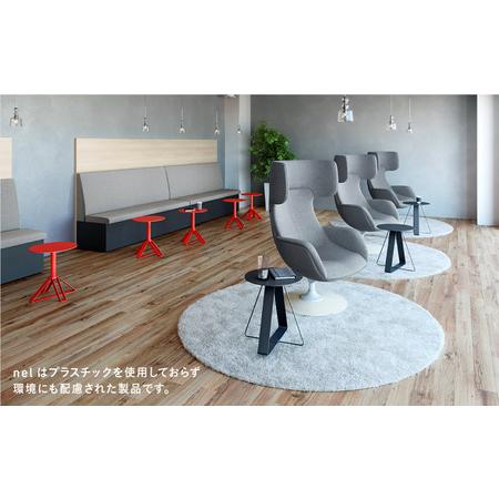 ふるさと納税 ＮＥＬ　カフェテーブル　タイプＢ　オーバーハング天板　アクセントカラー ZH13(イエロー) 大阪府東大阪市_3