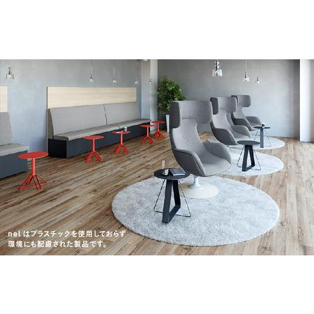 ふるさと納税 ＮＥＬ　カフェテーブル　タイプＢ　丸天板 アクセントカラー ZH13(イエロー) 大阪府東大阪市_3