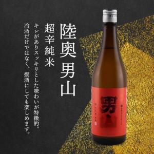 ふるさと納税 陸奥八仙・陸奥男山 飲み比べ セット 2 お酒 酒 純米