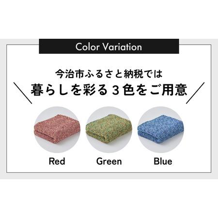 ふるさと納税 （今治タオルブランド認定）メランジ フェイスタオル 選べる3色 1枚 ブルー 今治タオル [I002320FT1B] 愛媛県今治市_4