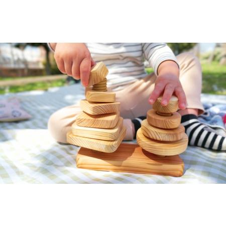 ふるさと納税 知育玩具『ねじクル』まるしかく【tkhk0002】 三重県伊賀市の画像