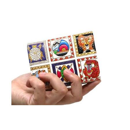 ふるさと納税 【文庫屋大関】箱まち小銭入れ アフリカ【皮革工芸品】 革製品 工芸品 民芸品 牛革 財布 小銭入れ 小物入れ お祝い ギフト プレゼ.. 東京都墨田区_3