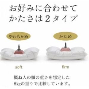 ふるさと納税 高級ホテル仕様の羽根枕(専用枕カバー付)　かため　日本製　フェザーピロー　人気【1590056】 埼玉県入間市_2