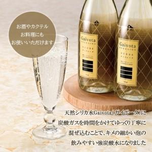 ふるさと納税 ＜Gaivota炭酸水 瓶1箱(720ml×12本)＞北のハイグレード食品 天然シリカ 炭酸水 北海道 乙部町 ミネラルウォーター 水 炭酸水 .. 北海道乙部町_1