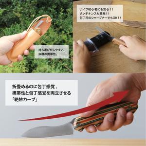 ふるさと納税 【FEDECA】折畳式料理ナイフ 名栗ホワイト 001113 兵庫県三木市_2