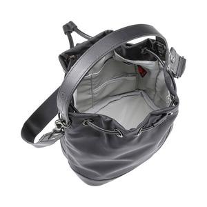 ふるさと納税 豊岡鞄 TUTUMU sacca Rich S4700RI ブラック/ 巾着型 2WAY BAG ショルダーバッグ 手提げバッグ ショルダベルト付き レディース 高.. 兵庫県豊岡市の画像