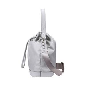 ふるさと納税 豊岡鞄 TUTUMU sacca Rich S4700RI Sグレー/ 巾着型 2WAY BAG ショルダーバッグ 手提げバッグ ショルダベルト付き レディース 高級.. 兵庫県豊岡市の画像