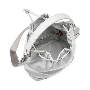 ふるさと納税 豊岡鞄 TUTUMU sacca Rich S4700RI Sグレー/ 巾着型 2WAY BAG ショルダーバッグ 手提げバッグ ショルダベルト付き レディース 高級.. 兵庫県豊岡市の画像