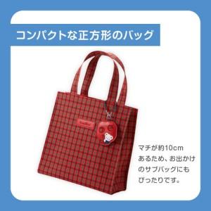 ふるさと納税 familiar トートバッグS（赤系ファミリアチェック