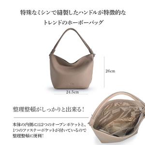 ふるさと納税 バルコス ホーボーバッグ（トープ） 【BARCOS】本革 レザー ホーボー バッグ トープ 革 レザー BARCOS バルコス メンズ レディース.. 鳥取県倉吉市_1