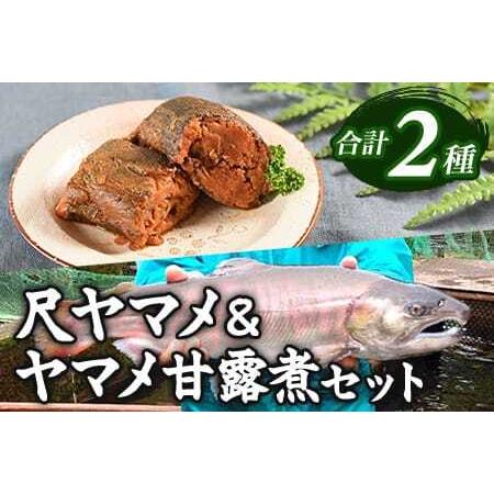 ふるさと納税 幻の尺ヤマメプレミアムとヤマメ甘露煮セット(計2種