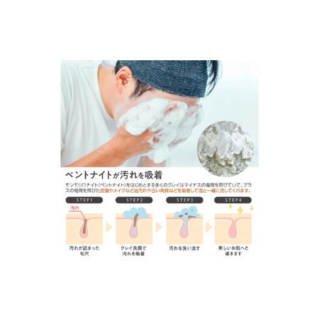 ふるさと納税 【定期便】GAコスメティックス 「クレイ洗顔料」130g 1個定期コース年6回/隔月配送 大阪府東大阪市の画像