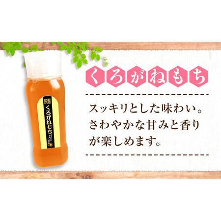 ふるさと納税 はちみつ チューブ2本セット（百花・くろがねもち）各500g [APBO005] はちみつ 広島県三次市の画像