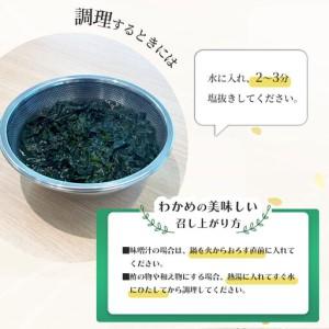 ふるさと納税 fn-72-003 三陸釜石・漁師直送 湯通し塩蔵わかめ（100g×15袋) 両石港 隆丸 岩手県釜石市_2