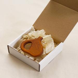 ふるさと納税 ＜数量限定＞  地域をかじる玩具 はがため どろんこニンニク (1個)  国産 香川県産 ヤマザクラ 歯がため おもちゃ 0歳 木製 無.. 香川県まんのう町_1