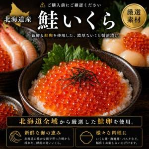 ふるさと納税 いくら 醤油漬け 200g (100g×2P) 北海道 鮭卵 訳あり 冷凍 尾張まるはち 愛知県名古屋市_3