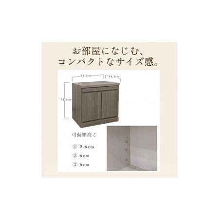 ふるさと納税 国産 完成品 仏壇 雅楽 うた 幅54.5cm 奥行45cm 高さ54.5cm ライトブラウン 福岡県大川市の画像