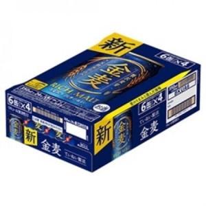 ふるさと納税 【毎月定期便】サントリー 金麦 350ml×24本全6回_酒・アルコール 発泡酒    定期便 定期便  _【4065620】 群馬県館林市の画像